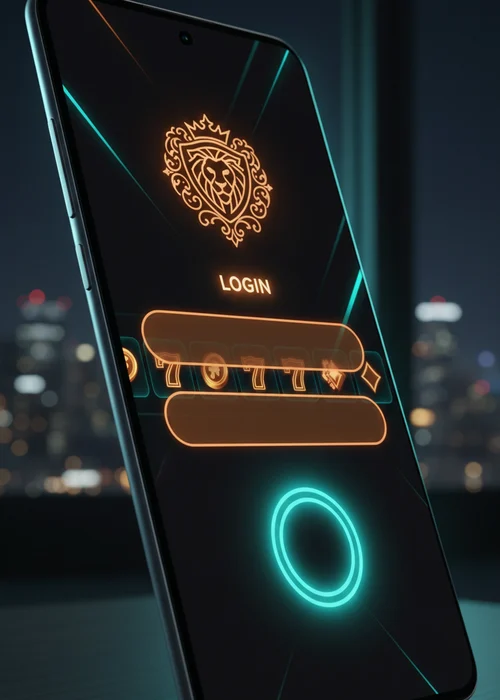 Secure True Casino login page interface displaying email and password fields for account access and advanced security options